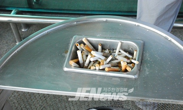 재활용 담배 꽁초 담배꽁초 재활용